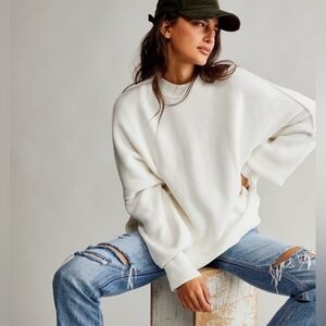 NWT Free People Easy Street Tunic Sweater Sz. M